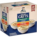 Deals List: Quaker Instant Grits, 4 Flavor Variety Pack, 0.98oz Packets,44 Count (Pack of 1)