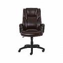 Deals List: Staples Kelburne Luxura Ergonomic Faux Leather Swivel Executive Chair, Brown (58227-CC) 