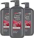 Deals List: DOVE MEN + CARE Body and Face Wash Exfoliating Deep Clean, 30 oz, 3 Count