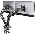 Deals List: Huanuo Dual Monitor Stand Adjustable Spring Mount for 13-30 Inch