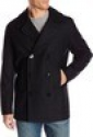 Deals List: Nautica Melton Double-Breasted Men's Peacoat (black, navy or charcoal)