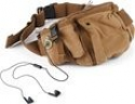 Deals List: Kattee Top Canvas British Style Chest/ Waist Bag, with Invisible Headphone Hole
