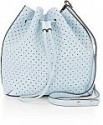 Deals List: ebecca Minkoff Star Perforated Bucket Bag, in blue 