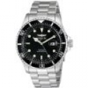 Deals List: Invicta 22047 Gents Black Dial Steel Bracelet Quartz Dive Watch