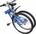 Deals List: GHP 26" 7-Speed Folding Mountain Bicycle (Matte Blue) 