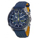 Deals List:  Citizen Eco Drive Blue Angels World Chronograph Leather Mens Watch AT8020-03L 