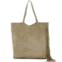 Deals List:  Tory Burch Stacked T Leather & Suede Hobo Bag