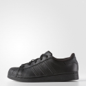 Deals List: adidas Originals Superstar Shoes D70186 Kids' Black Sneakers 