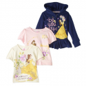 Deals List: Disney Princess Belle Toddler Girls' Hoodie and T-Shirts 3-Piece Set