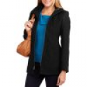 Deals List:  Faded Glory Womens Zip-Front Faux Wool Coat w/Boucle Sleeves 