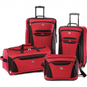 Deals List: American Tourister Black Fieldbrook II Three-Piece Luggage Set 