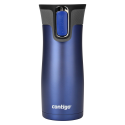 Deals List: Contigo AUTOSEAL West Loop Vacuum Insulated Stainless Steel Travel Mug with Easy-Clean Lid, 16oz, Deep Blue