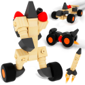 Deals List:  ColorGo Wooden Educational Toys Cars Building Blocks