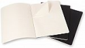 Deals List: Moleskine Cahier Journal Extra Extra Large Ruled Black (Set of 3) 