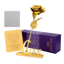 Deals List: ProCIV Gold Roses, 24K Gold Foil Artificial Rose Flowers