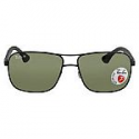 Deals List: Ray-Ban Green Square Polarized Unisex Sunglasses RB3516