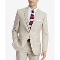 Deals List: Tommy Hilfiger Mens Modern-Fit Flex Stretch Tan Suit Jacket