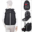 Deals List: Abonnyc Camera Backpack Fit 2 DSLR Camera Bag 15.6 inch