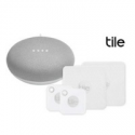 Deals List: 4-Pack Tile Item Trackers Combo + Google Home Mini Smart Speaker