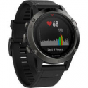 Deals List: Garmin fenix 5 Multi-Sport Training GPS Watch (Slate Gray, Black Band) 