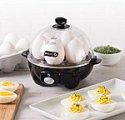 Deals List: Dash Rapid Egg Cooker: 6 Egg Capacity Electric Egg Cooker for Hard Boiled Eggs, Poached Eggs, Scrambled Eggs, or Omelets with Auto Shut Off Feature - Black