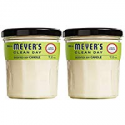 Deals List: Mrs. Meyer's Clean Day Scented Soy Candle, Large Glass, Lemon Verbena, 7.2 oz, 2 ct