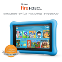 Deals List: All-New Fire HD 8 Kids Edition Tablet, 8" HD Display, 32 GB, Blue Kid-Proof Case