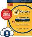 Deals List: Norton Security Deluxe – 5 Devices – Amazon Exclusive 15 Month Subscription - Instant Download - 2019 Ready