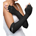 Deals List: Copper Compression Arthritis Gloves - Guaranteed Highest Copper Content. #1 Best Copper Infused Fit Glove for Women and Men. Carpal Tunnel, Computer Typing, and Everyday Support for Hands (1 Pair) 