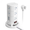 Deals List: AiJoy Power Strip Surge Protector 8 AC Outlet 4 USB Ports 