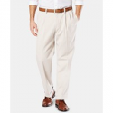 Deals List: Dockers Mens Easy Comfort Relaxed Fit Pleated Khaki Pants D4