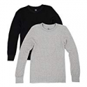 Deals List: Fruit of the Loom Men's Classic Midweight Waffle Thermal Underwear Crew Top (1 & 2 Packs)