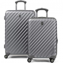 Deals List: Travelpro Citadel Deluxe 20" and 24" Hardside Spinner Luggage Set, Gun Metal Gray 
