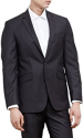 Deals List: Egara Charcoal Stripe Slim Fit Suit Separates Coat