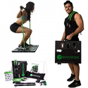 Deals List: BodyBoss Home Gym 2.0 - Full Portable Gym Home Workout Package + 1 Set of Resistance Bands - Collapsible Resistance Bar, Handles - Full Body Workouts for Home, Travel or Outside 