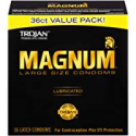 Deals List: 36-Count Trojan Magnum Large Size Lubricated Condoms