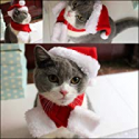Deals List: PETLESO Cat Santa Hat w/Scarf -Christmas Costume Set