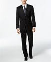 Deals List: Calvin Klein Men's Modern-Fit Solid Wool Suit (Black)