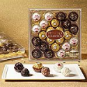 Deals List: Ferrero Rocher Fine Hazelnut Milk Chocolates, 24 Count, Assorted Coconut Candy and Chocolate Christmas Gift Box, 9.1 oz, Great Stocking Stuffers