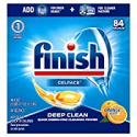 Deals List: Finish All in 1 Gelpacs Orange, Dishwasher Detergent Tablets 84 count