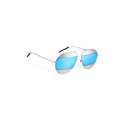 Deals List: DIOR Split Silver Blue Mirror Aviator Unisex Sunglasses
