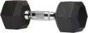 Deals List: AmazonBasics Rubber Encased Hex Hand Dumbbell Weight, 25 lbs
