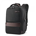 Deals List: Samsonite Kombi Small Business Backpack with Smart Sleeve, Black/Brown, 16.25 x 10.5 x 5-Inch