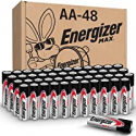Deals List: 2 x Energizer AA Batteries (48 Count), Double A Max Alkaline Battery