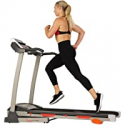 Deals List: Sunny Health & Fitness Folding Treadmill with Device Holder, Shock Absorption and Incline
