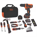 Deals List: BLACK+DECKER 12V MAX Drill & Home Tool Kit, 60-Piece (BDCDD12PK)