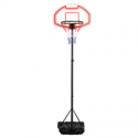 Deals List: SmileMart Portable Height Adjustable Basketball Hoop System 29-in