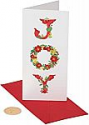 Deals List: Papyrus Christmas Gift Card Holder Boxed Cards, Holiday Joy Wreath (16-Count)