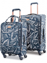 Deals List: Samsonite Aspire Xlite Softside Expandable Luggage with Spinner Wheels, Black, 2-Piece Set (20/25) 