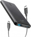 Deals List: Anker Power Bank, PowerCore Slim 10000, Ultra Slim Portable Charger, Compact 10000mAh External Battery, High-Speed PowerIQ Charging Technology for iPhone, Samsung Galaxy and More (USB-C Input Only) 